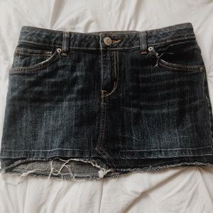 Denim skirt